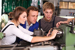 Lehrlinge, Meister, Ausbildung, Azubi