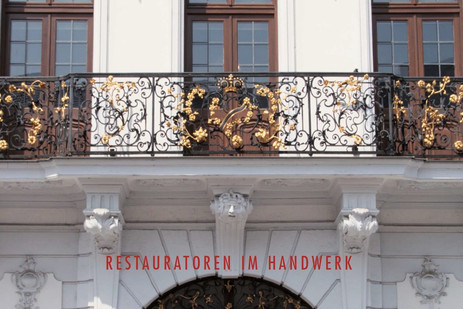 Galerie Handwerk, Titelbild "Restauratoren"