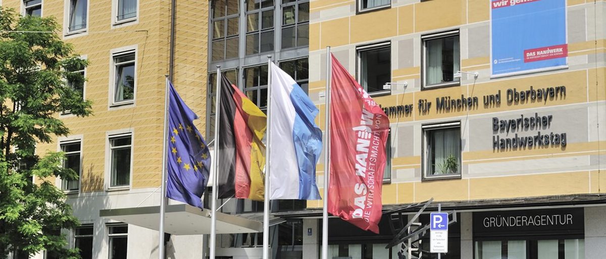 Das Gebäude der Handwerkskammer in der Max-Joseph-Straße