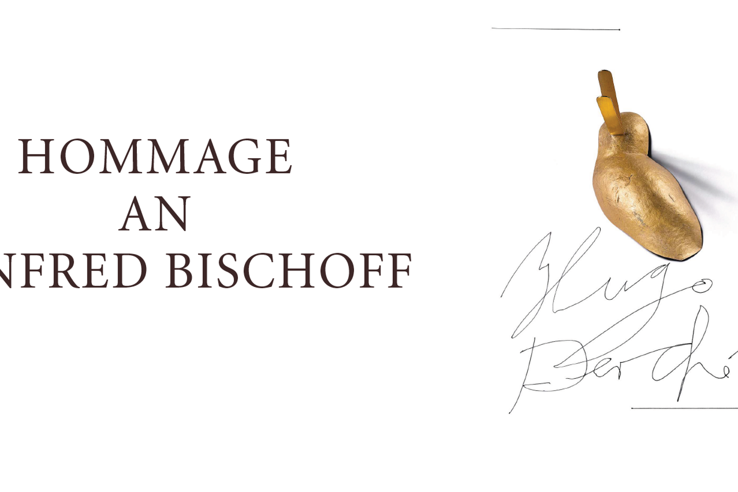 Manfred Bischoff "Hugo perche?" Sammlung Bollmann, Wien