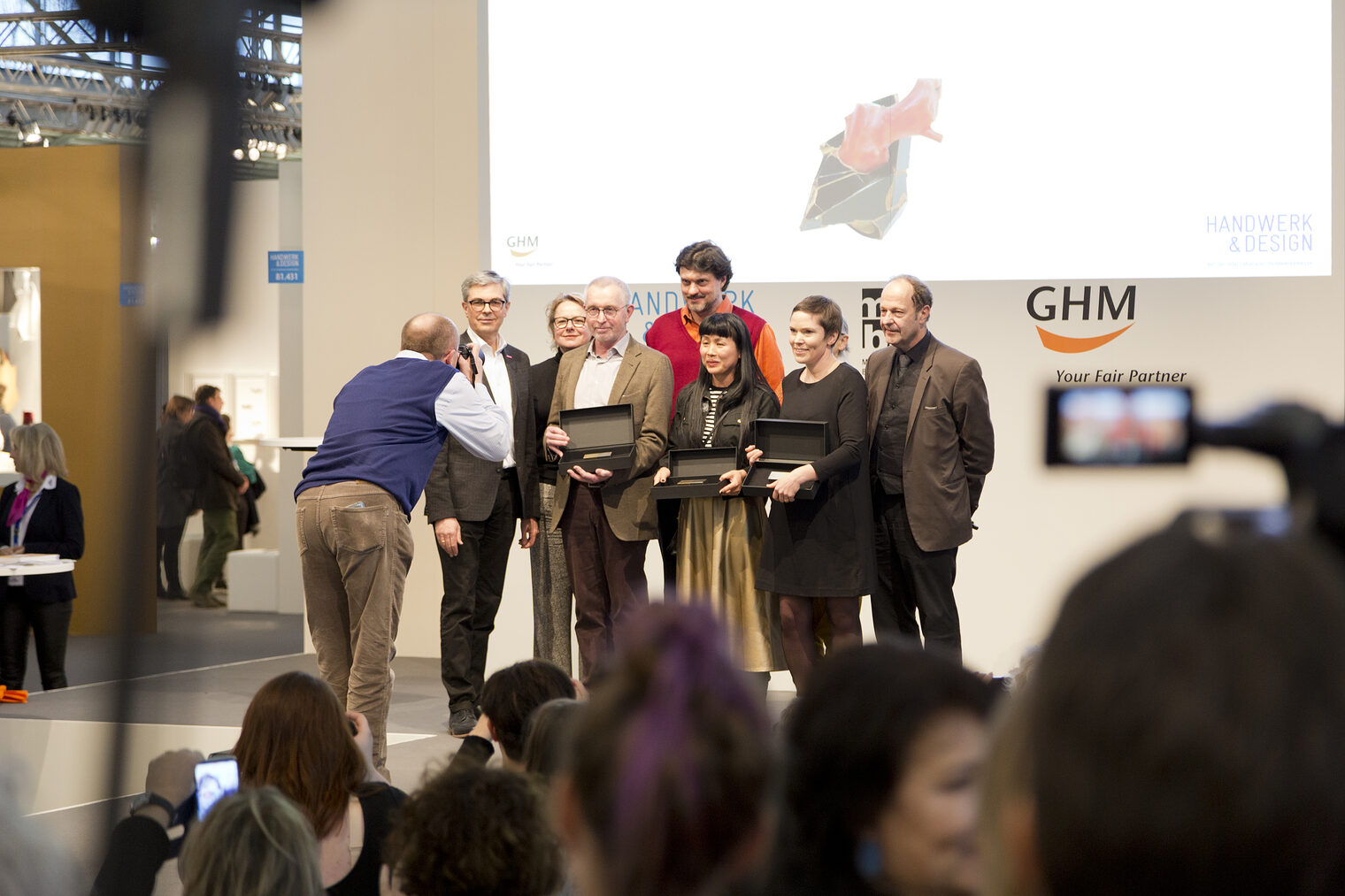 Herbert Hofmann Preisverleihung 2018,Sonderschau Schmuck Internationale Handwerksmesse München 2018