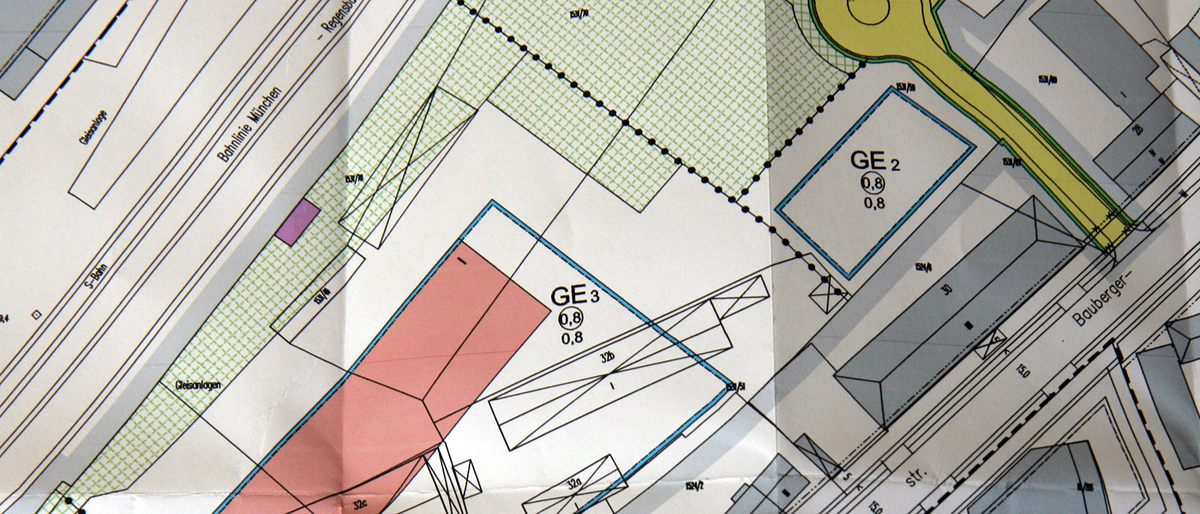 Bauleitplanung, Plan, Rolle, Karte, Zeichnung, Blueprint, TÖB