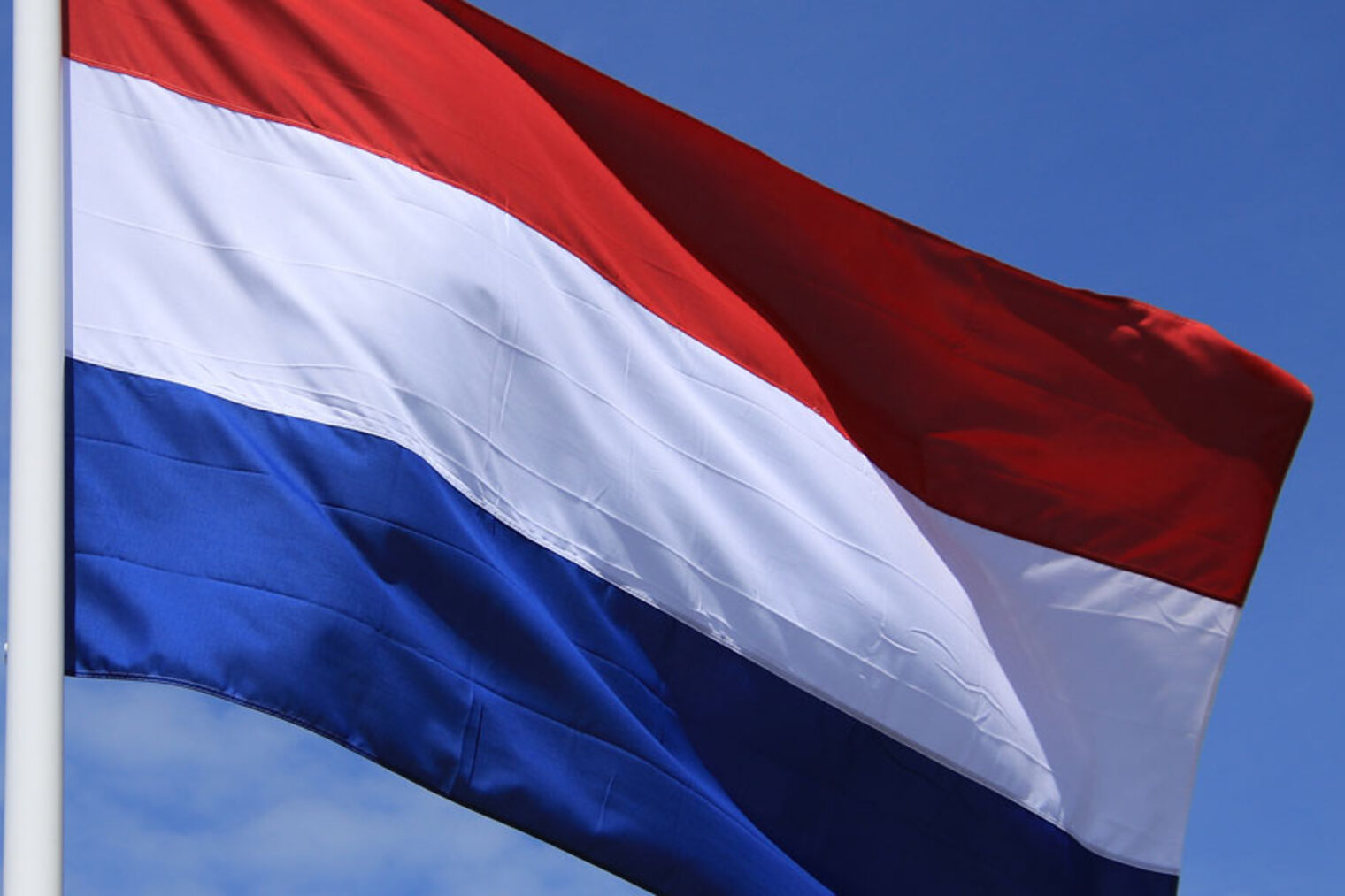 Flagge Fahne Niederlande Himmel