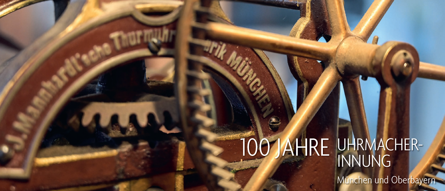 Turmuhr aus München, Uhrmacherinnung München und Oberbayern Turmuhr aus München, Uhrmacherinnung München und Oberbayern