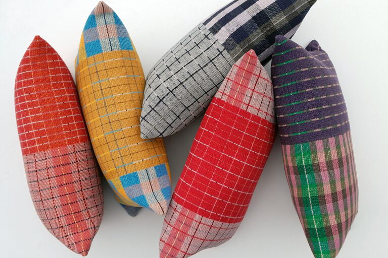 Bunte Kissen 