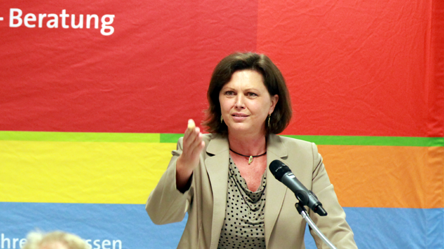 Wirtschaftsministerin Ilse Aigner